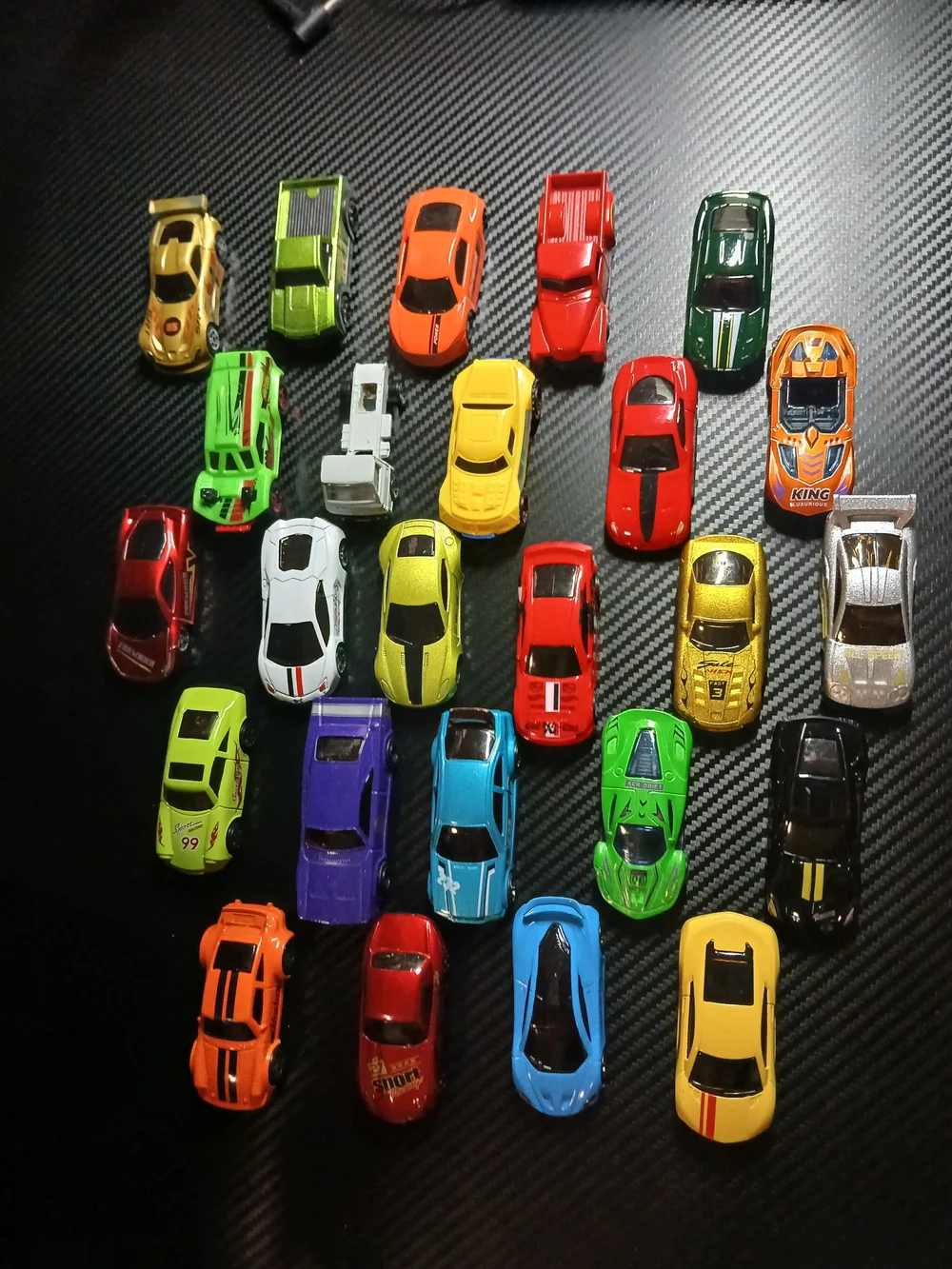Assorted 25 Toy Car‎ Pack Variety Style/Colors